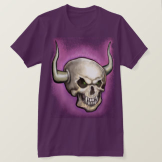 T-shirt Crâne avec les doigts
