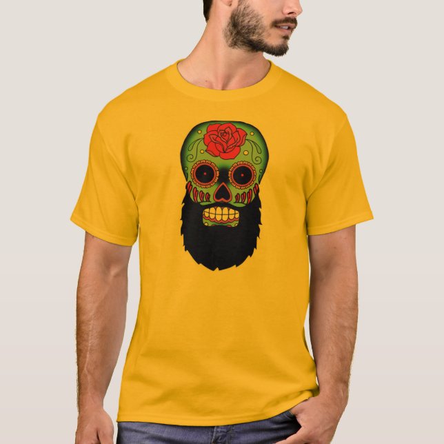 T-shirt Crâne barbu de sucre (Devant)