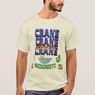 T-shirt Crane Beach, Ipswich, Massachusetts