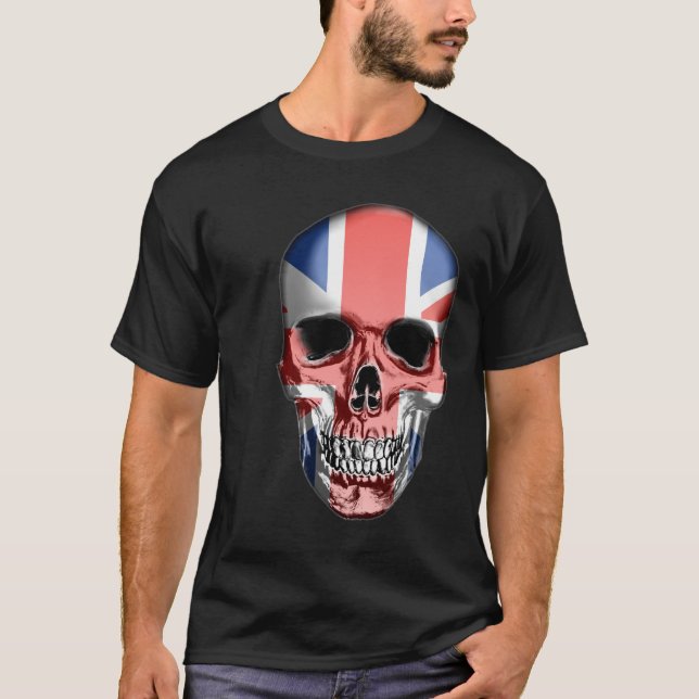 T-shirt Crâne britannique (Devant)