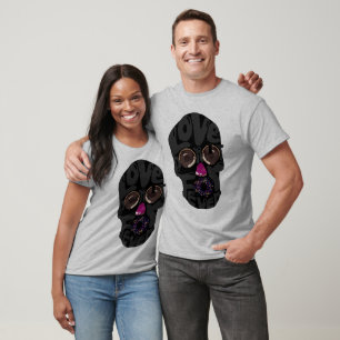 T-shirt crâne-butée torique