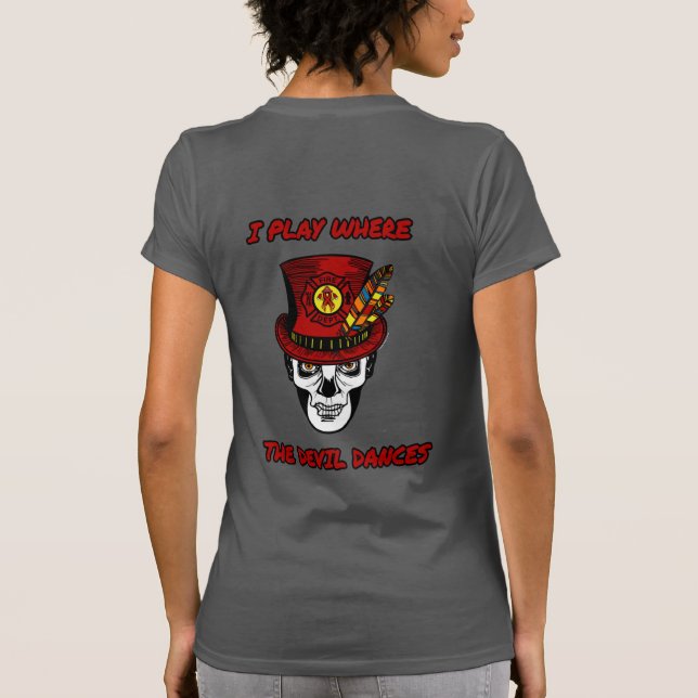 T-shirt Crâne/Casquette...Pompier (Dos)