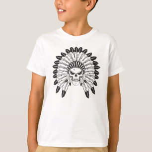 T-shirt Crâne Chef Indien