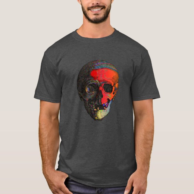 T-shirt Crâne Coloré (Devant)