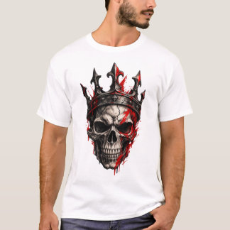 T-shirt Crâne Couronné