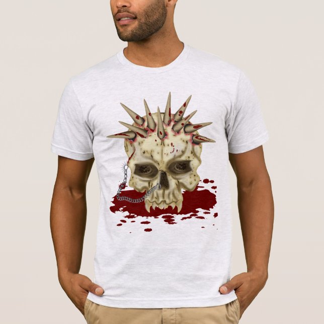 T-shirt Crâne craché (Devant)