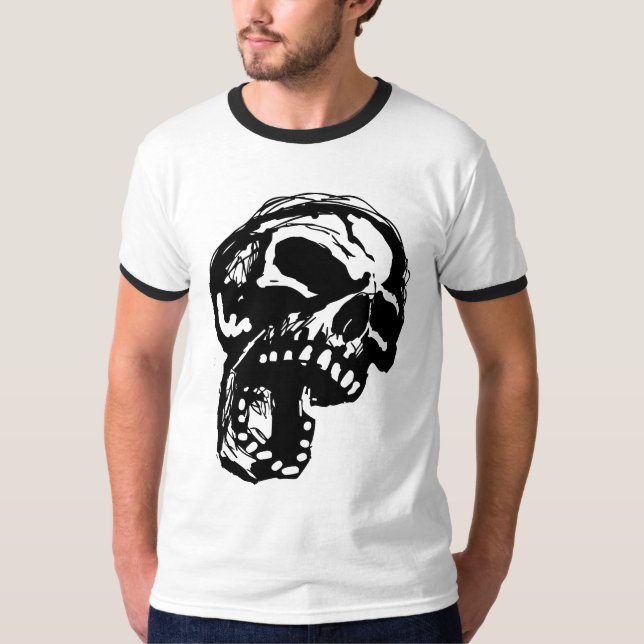 T-shirt Crâne criard (Devant)