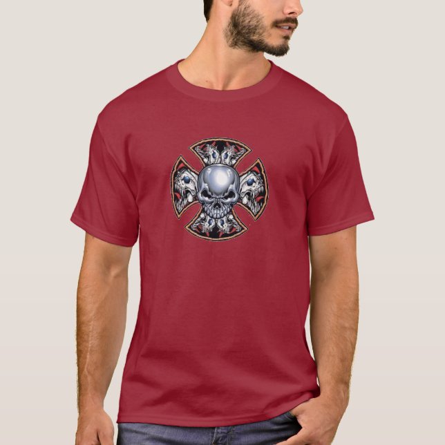 T-shirt Crâne criard de fer (Devant)