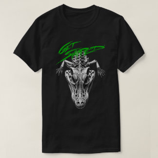 T-shirt Crâne d'alligator submergé 1