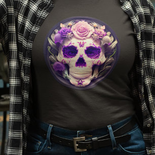 T-Shirt crâne Dames - Candy Skull Day of Dead
