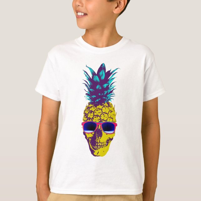 T-shirt Crâne d'ananas (Devant)
