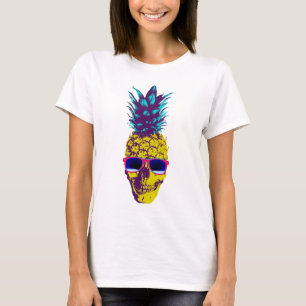 T-shirt Crâne d'ananas