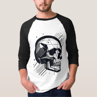 T-shirt Crâne dans différents styles 17