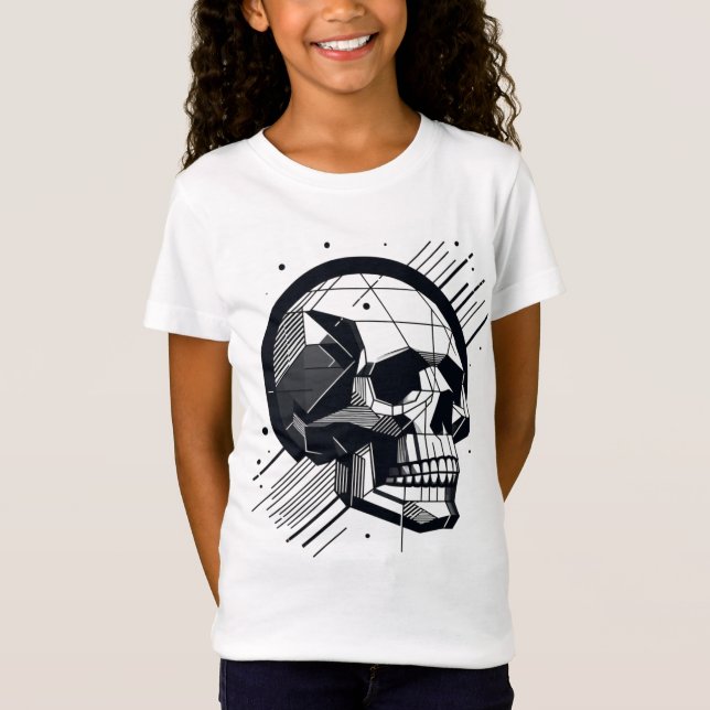 T-Shirt Crâne dans différents styles 29 (Devant)