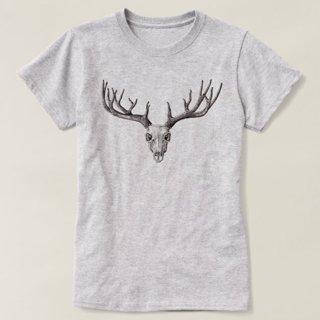 T-shirt Crâne de cerf (Design devant)