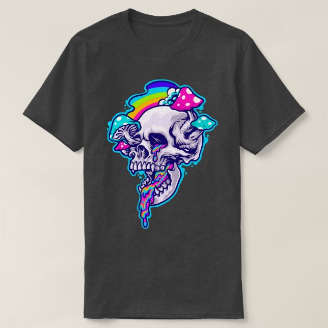 T-shirt Crâne de chambre sèche (Design devant)
