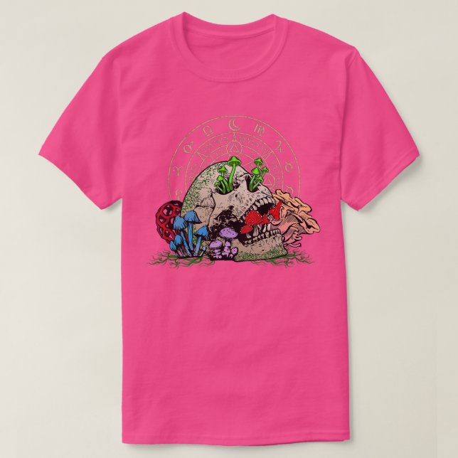 T-shirt Crâne de champignon (Design devant)