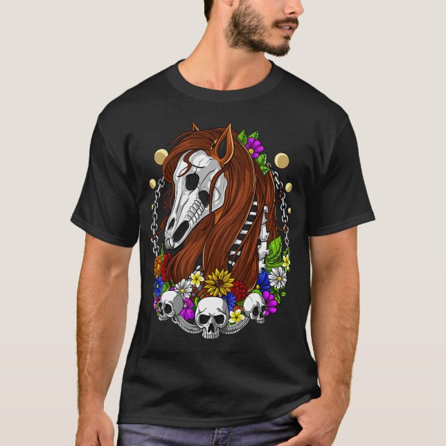 T-shirt Crâne de cheval (Devant)