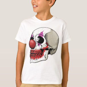 T-shirt Crâne de Clown Rieur - Destin Jusqu'à la Mort