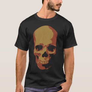 T-shirt Crâne de Feu : Art Gothique Sombre