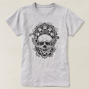 T-shirt Crâne de géométrie sacrée