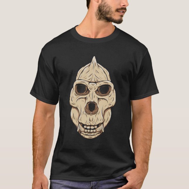 T-shirt Crâne de Gigantopithecus (Devant)