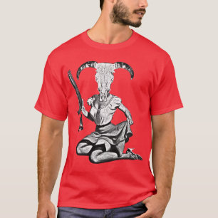 T-shirt crâne de goupille- des années 70