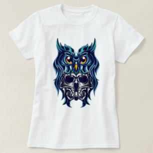 T-shirt Crâne de hibou