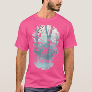 T-shirt Crâne de la forêt foncée