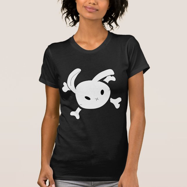 T-shirt crâne de lapin (Devant)