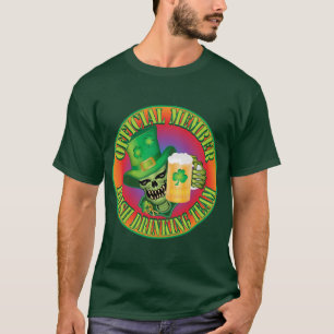 T-shirt Crâne de l'équipe de boisson irlandaise
