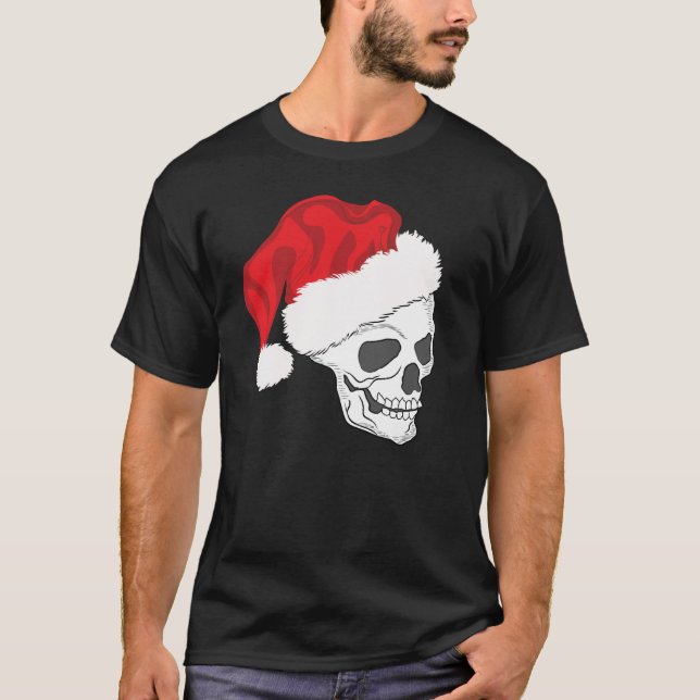 T-shirt Crâne de Noël (Devant)
