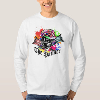 T-shirt Crâne de peintre : Le peintre