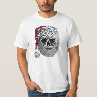 T-shirt Crâne de Père Noël