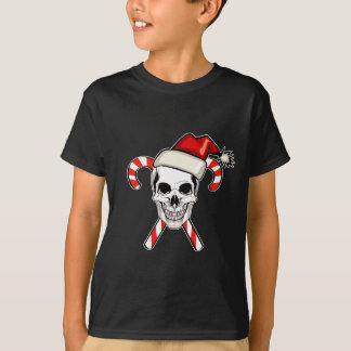 T-shirt Crâne de Père Noël