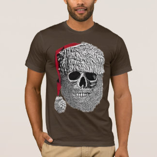 T-shirt Crâne de Père Noël