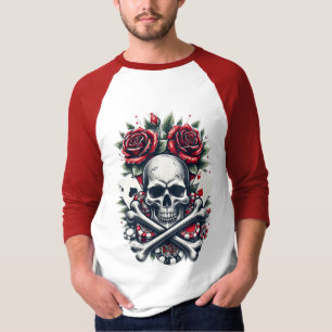 T-shirt Crâne de Poker
