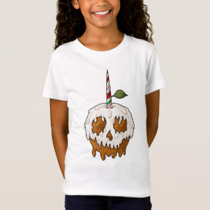 T-Shirt Crâne de pomme de caramel doux à la mort