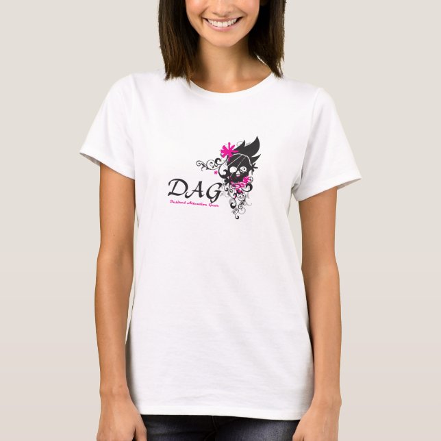 T-shirt Crâne de rouleau de DAG (Devant)