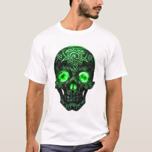 T-shirt Crâne de rune celtique