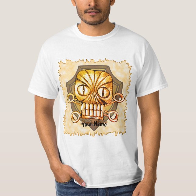 T-shirt Crâne de serpent  (Devant)