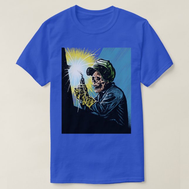 T-shirt Crâne de soudure (Design devant)