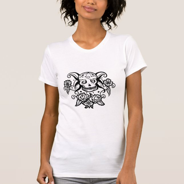 T-shirt Crâne de sucre (Devant)