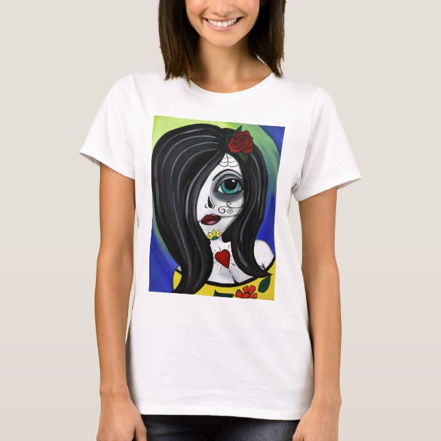 T-shirt crâne de sucre (Devant)