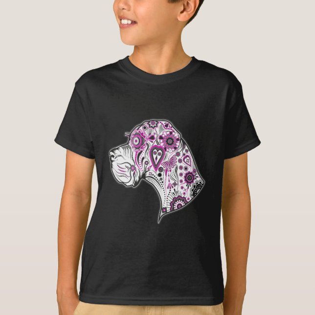 T-shirt Crâne de sucre Danois (Devant)
