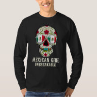 Crâne de sucre Mexicaine fille inbrisable patrimoi
