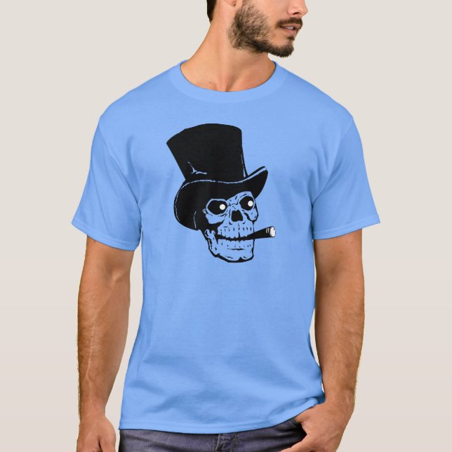 T-shirt Crâne de tabagisme (Devant)