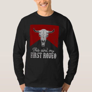 T-shirt Crâne de taureau Vie occidentale Country Ce n'est