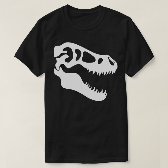 T-shirt Crâne de TRex (Design devant)