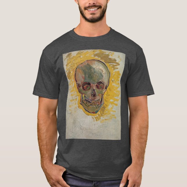 T-shirt Crâne de Vincent Van Gogh (Devant)